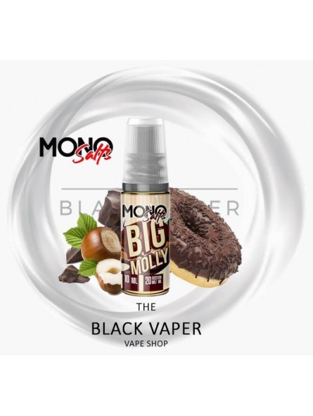 Big Molly 10ml Sales de Mono Salts con sabor a donut de chocolate.