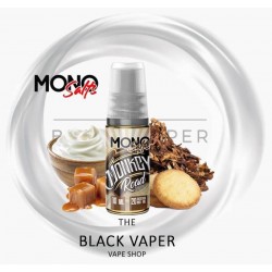 Monkey Road de Mono Salts, tiene un sabor a tabaco rubio suave con toques dulce y dulce formando un equilibrio perfecto