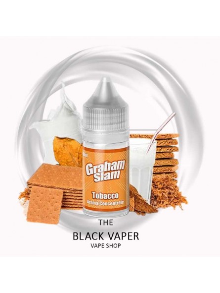 Aroma Graham Slam Tobacco 30ml de Mamasan con sabor a galleta Graham, leche, miel, tabaco