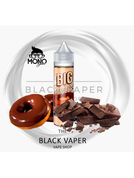 Comprar Big Molly 50ml de Mono eJuice con sabor a donut, chocolate.