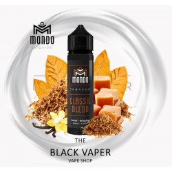 Classic Blend 50ml de Mondo E-liquids sabor a tabaco rubio con vainilla y caramelo.