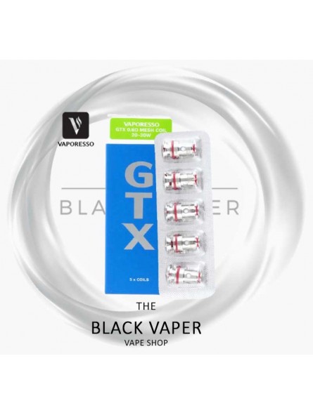 La resistencia GTX Mesh de Vaporesso es una resistencia que ofrece un sabor suave con nubes de vapor densas.
