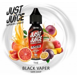 mezcla de jugoso mango cremosa fruta de la pasión y una ácida mezcla de naranja sanguina, cítricos y guayaba.