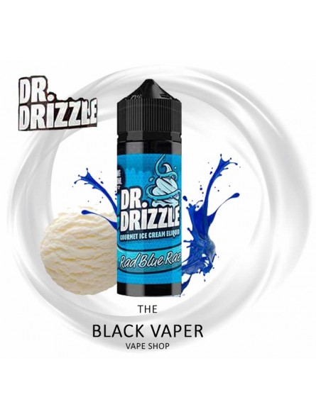 Red Blue Raz 100ml de Dr. Drizzle con sabor a helado de salsa blue raz