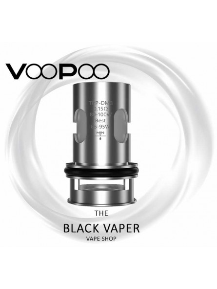 TPP DM3 de 0.15ohm Mesh diseñado para funcionar entre 80 - 100W.