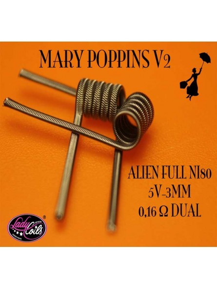 Resistencia Mary Poppins V2 - Lady Coils