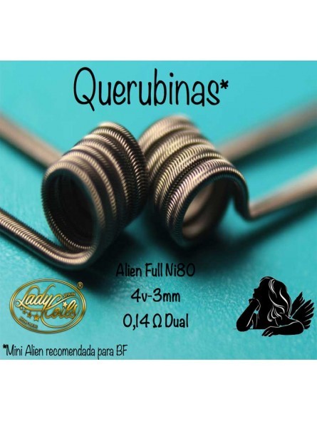 Querubinas- Alien 0,14/0,28 ohms - Lady Coils