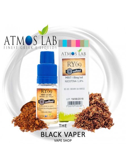 RY69 Salted Mist 10ml - Atmos Lab sabor a Tabaco Ry4.