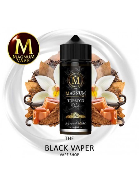 Comprar Tobacco Deluxe 100ml de Magnum Vape con sabor a tabaco. vainilla, caramelo.