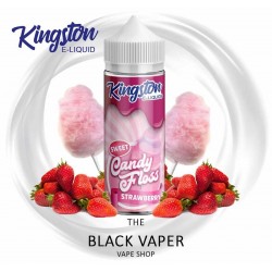 Strawberry 100ml - Kingston E-liquids sabor a algodón de azúcar de fresa.