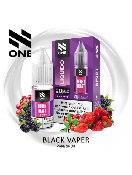 Berry Blast 10ml - N-One sabor a fresa, arándano y mora.