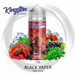 Red A Fizzy 100ml - Kingston E-liquids sabor a frutos rojos con mentol.