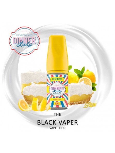 Aroma Lemon Tart 30ml - Dinner Lady sabor a tarta de limón.