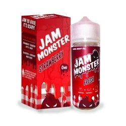 Strawberry 100ml de Jam Monster sabor mermelada de fresa, tostada, mantequilla.