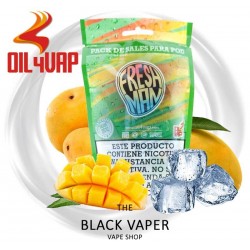 Pack Fresh Man + NikoVaps de Oil4Vap Sales sabor a mango con frescor.