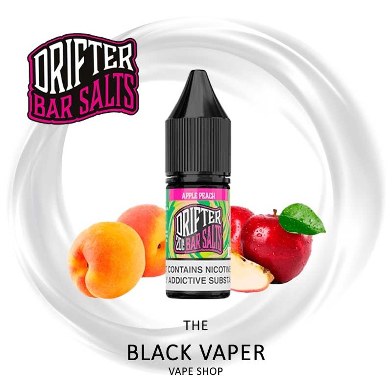 Comprar Apple Peach 10ml de Juice Sauz Drifter Bar Salts con sabor a manzana, melocotón, frescor.