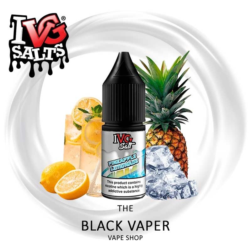 Comprar Pineapple Lemonade 10ml de IVG Salts con sabor a piña, limonada, hielo.