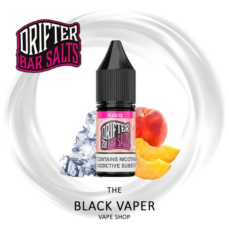 Comprar Peach Ice 10ml de Juice Sauz Drifter Bar Salts con sabor a melocotón, hielo.