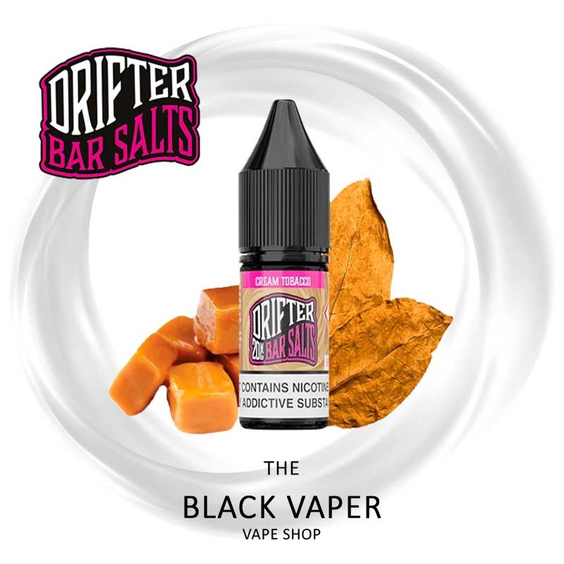 Comprar Cream Tobacco 10ml de Juice Sauz Drifter Bar Salts con sabor a tabaco, caramelo