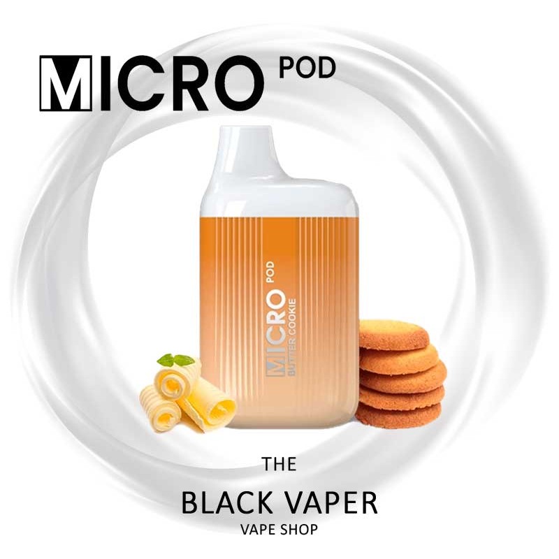 Compra Pod desechable Butter Cookie de Micro Pod con sabor a galleta, mantequilla.