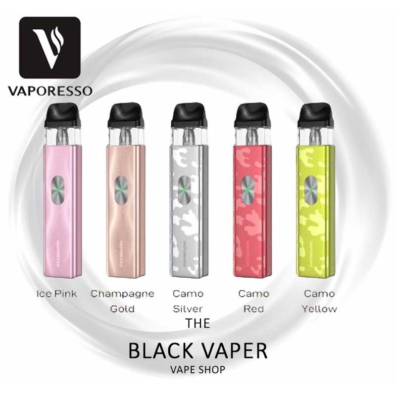 Compra Xros 4 Mini 1000mAh de Vaporesso colores ice pink, champagne, como silver, como yellow, como red.