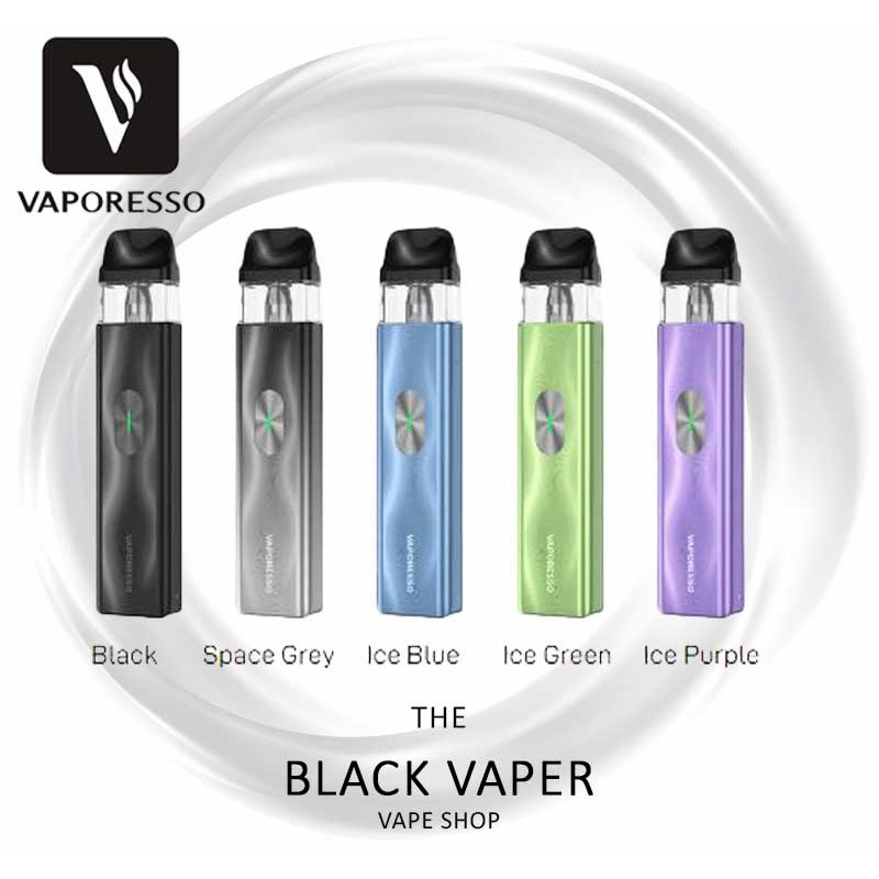 Compra Xros 4 Mini 1000mAh de Vaporesso de colores black, space grey, ice blue, ice green, ice purple,