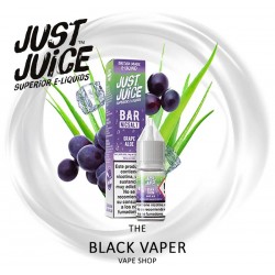 Compra Grape Aloe 10ml de Just Juice Bar Salts con sabor a uvas, aloe vera, hielo.