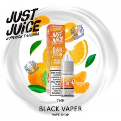 Compra Orange Clementine 10ml de Just Juice Bar Salts con sabor a naranja, hielo.