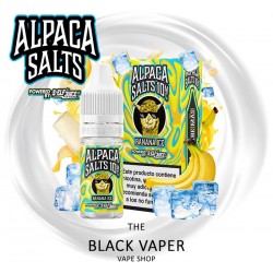 Compra Banana Ice 10ml de Alpaca Salts con sabor a plátano, hielo.