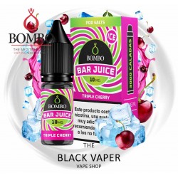 Comprar Triple Cherry Ice 10ml de Bar Juice & Bombo con sabor a cereza, hielo.