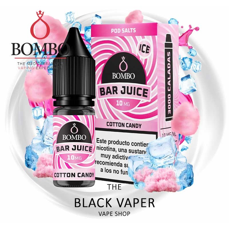 Compra Cotton Candy Ice 10ml de Bar Juice & Bombo con sabor a algodón de azúcar, hielo.