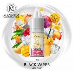 Compra Triple Mango Ice 10ml de Magnum Vape Extra Sweet Pod Salts con sabor a mango, hielo.