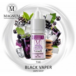 Compra Fizzy Blackcurrant Ice 10ml de Magnum Vape Extra Sweet Pod Salts con sabor a grosella negra, hielo.