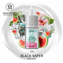 Compra Watermelon Gin 10ml de Magnum Vape Extra Sweet Pod Salts con sabor a sandia, gin, hielo.