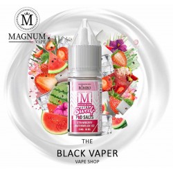 Compra Strawberry Watermelon Ice 10ml de Magnum Vape Extra Sweet Pod Salts con sabor a fresas, sandia, hielo.