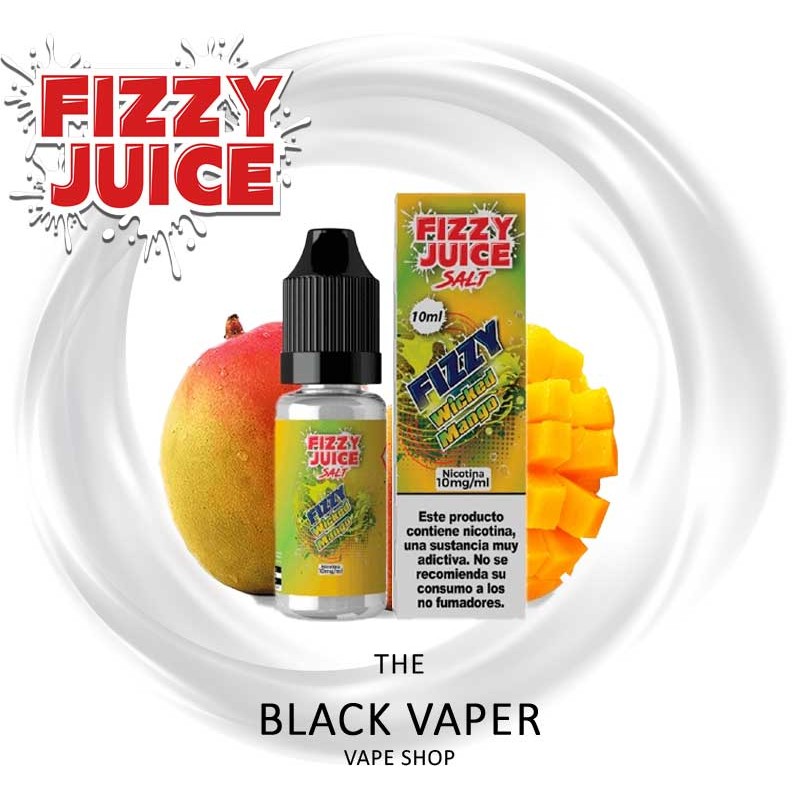 Compra Wicked Mango 10ml de Fizzy Juice Salts con sabor a mango.