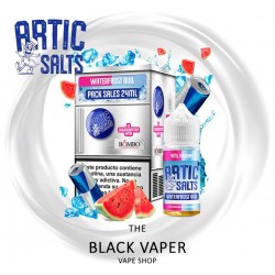 Compra Pack Waterfrost Bull + NicoKits de Artic Salts con sabor a sandia, bebida energética, hielo.