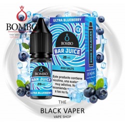 Comprar Ultra Blueberry Ice 10ml de Bar Juice & Bombo con sabor a arándanos, hielo.