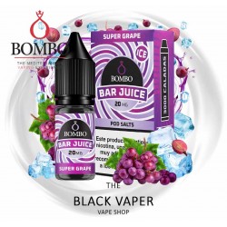 Comprar Super Grape Ice 10ml de Bar Juice & Bombo con sabor a uva, hielo.