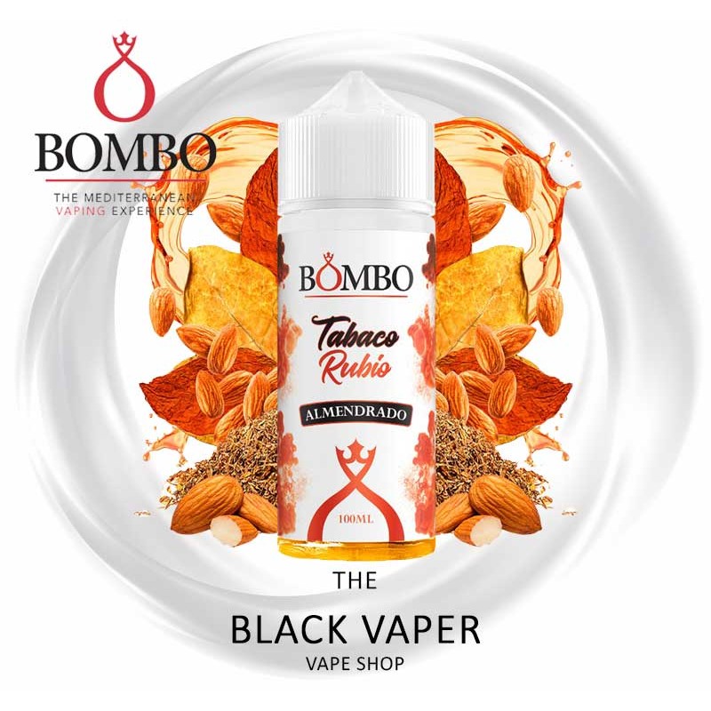 Compra Tabaco Rubio Almendrado 100ml de Bombo  con sabor a Tabaco Rubio, almendra.