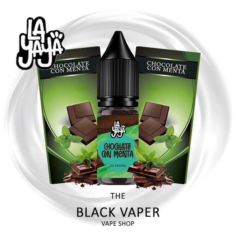 Comprar Chocolate con Menta 10ml de La Yaya Salt con sabor a chocolate, menta.