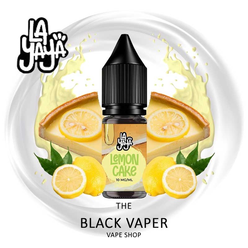 Comprar Lemon Cake 10ml de La Yaya Salt con sabor a bizcocho, limón.