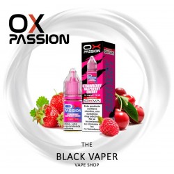 Comprar Strawberry Raspberry Cherry 10ml de Oxva Ox Passion Salts con sabor a fresa, frambuesa, cereza.