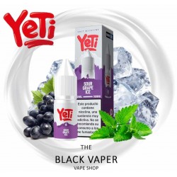 Comprar Sour Grape Ice 10ml de Yeti Summit Series Salts con sabor a uva, menta, hielo.