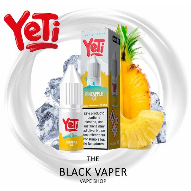 Comprar Pineapple Ice 10ml de Yeti Summit Series Salts con sabor a piña, hielo.