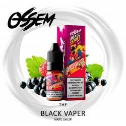 Compra Adrenaline Rush Strawberry Blackcurrant 10ml de Ossem Salts con sabor a grosella negra, fresa