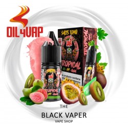 Compra Tropical 10ml de Kabuki Salts con sabor a kiwi, fruta de la pasión, guava.