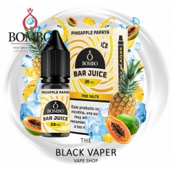 Compra Pineapple Papaya Ice 10ml de Bombo Bar Juice con sabor a piña, papaya, hielo.