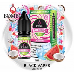 Compra Watermelon Coconut Ice 10ml de Bombo Bar Juice con sabor a sandia, coco, hielo.