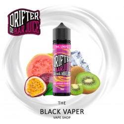 Compra el Aroma Kiwi Passion Guava Ice 16ml Longfill de Drifter Bar con sabor a kiwi, fruta de la pasión, guayaba, hielo.